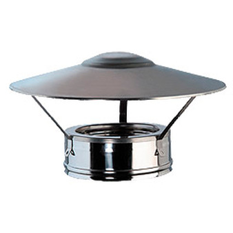 Cappello Cinese a Doppia Parete Inox AISI 316